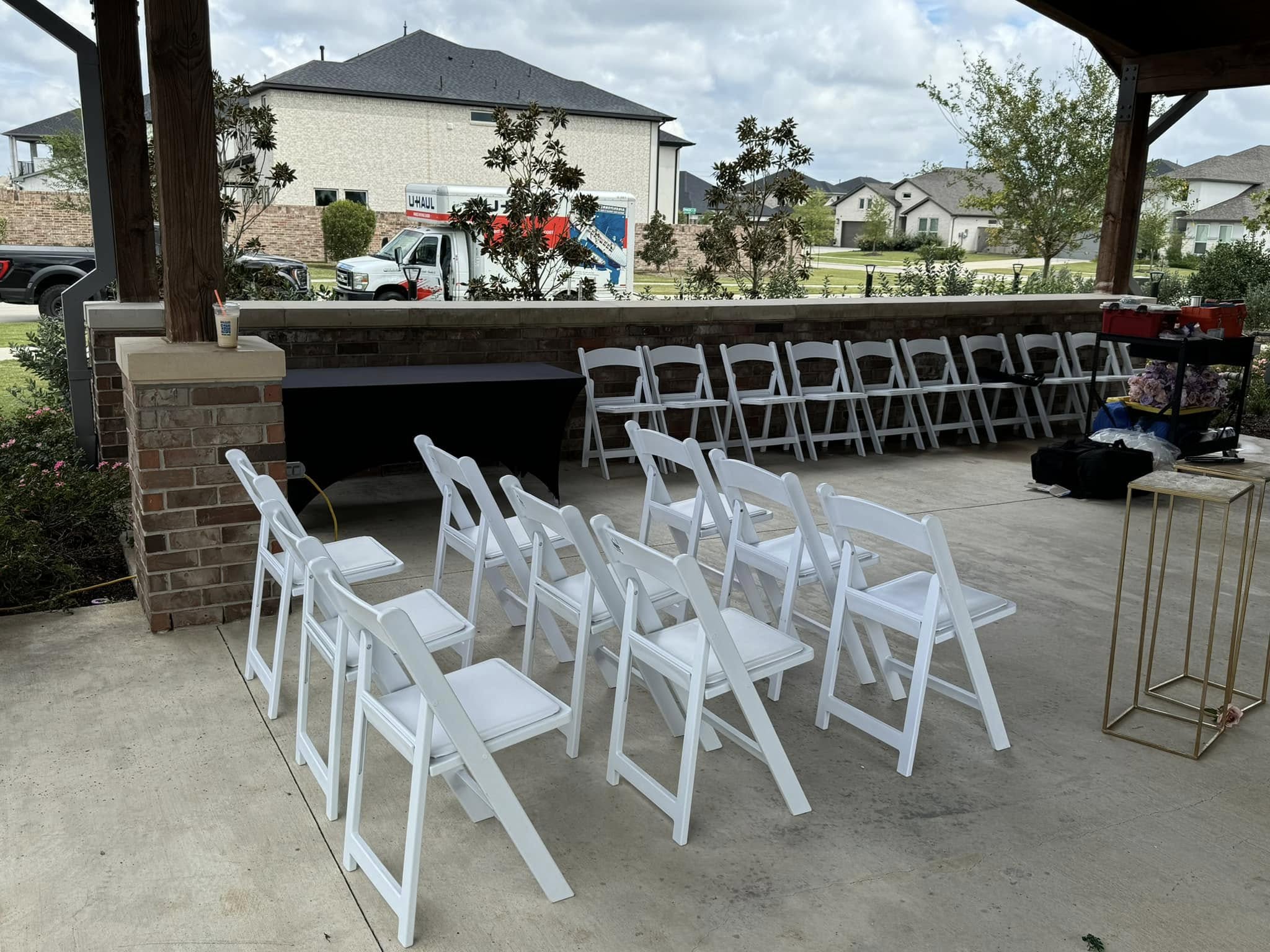 White-Resin-Chairs